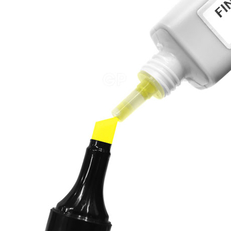 Заправка Finecolour Refill 283 флуоресцентный желтый FY283